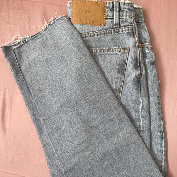 zara grey mom jeans - Picture 2 of 7